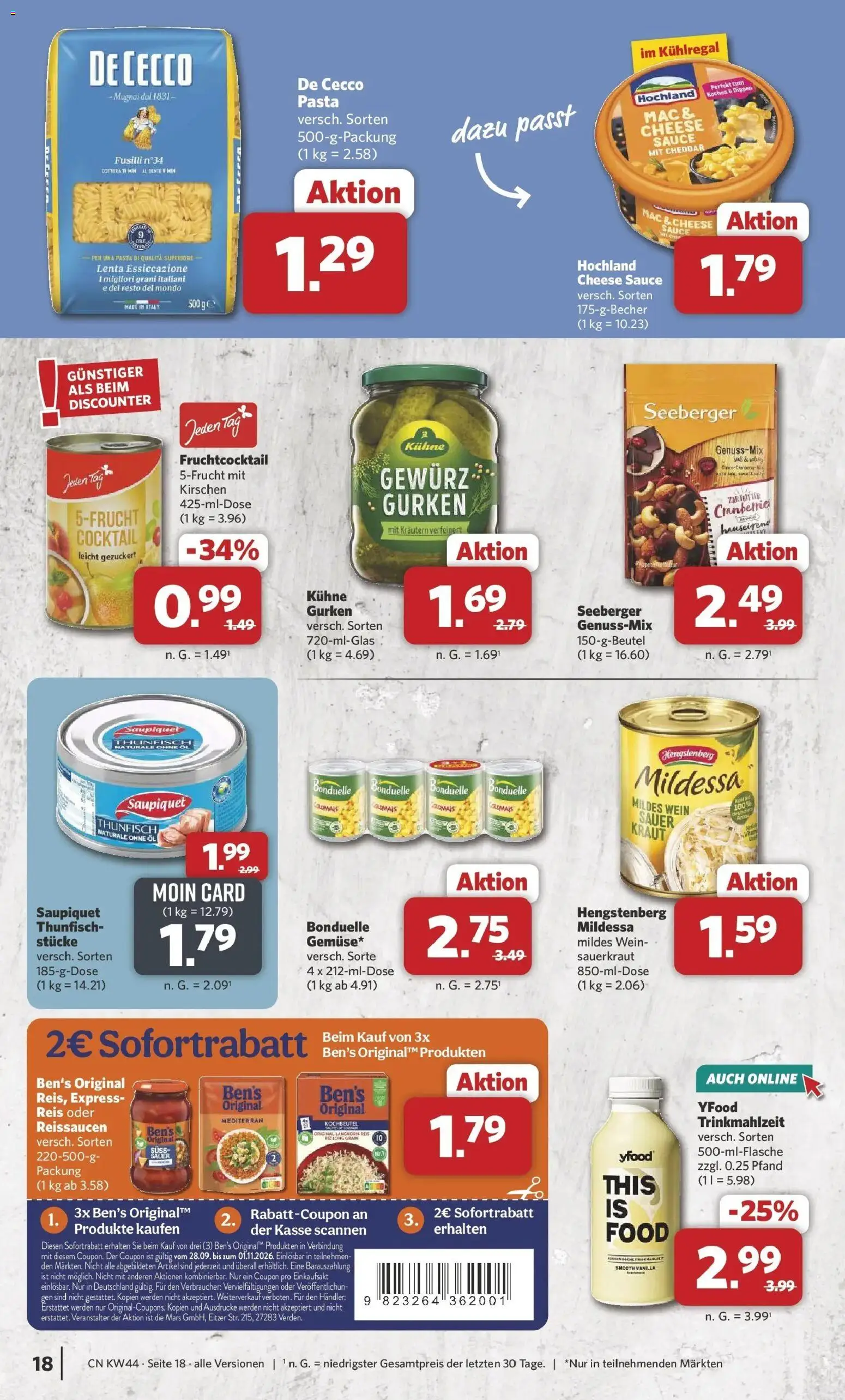 Vorschau von dem Prospekt des Geschäftes Combi, gültig ab dem 26.10.2026