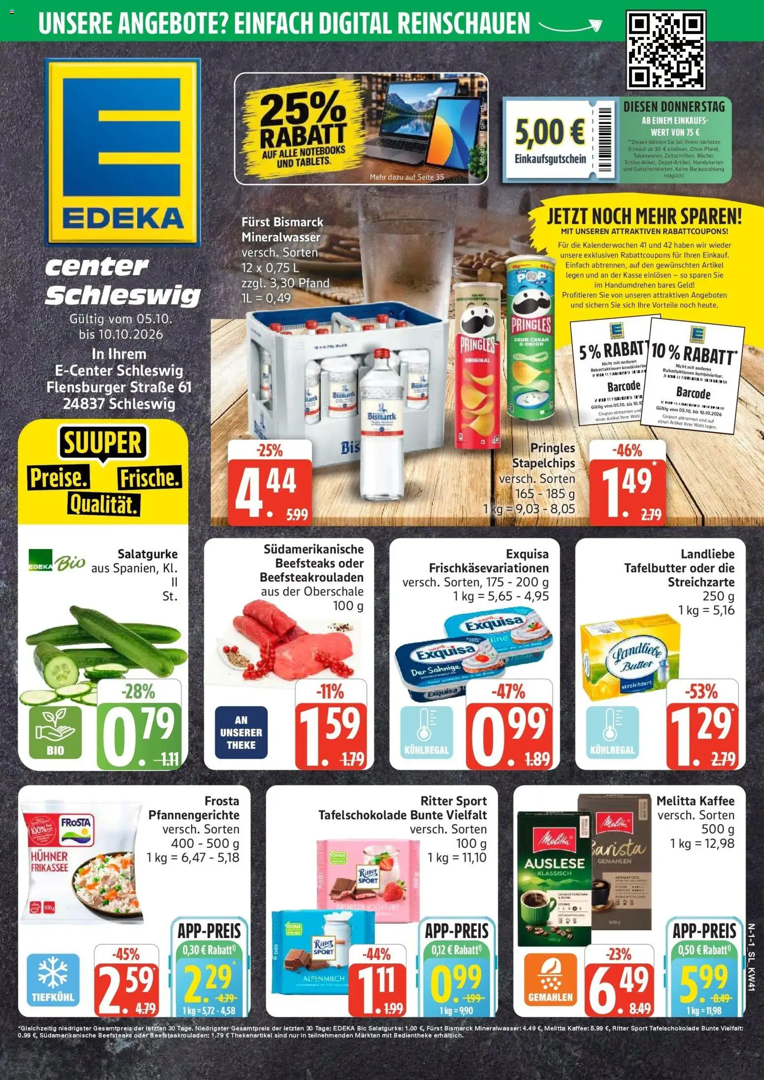 Vorschau von dem Prospekt des Geschäftes Edeka, gültig ab dem 05.10.2026