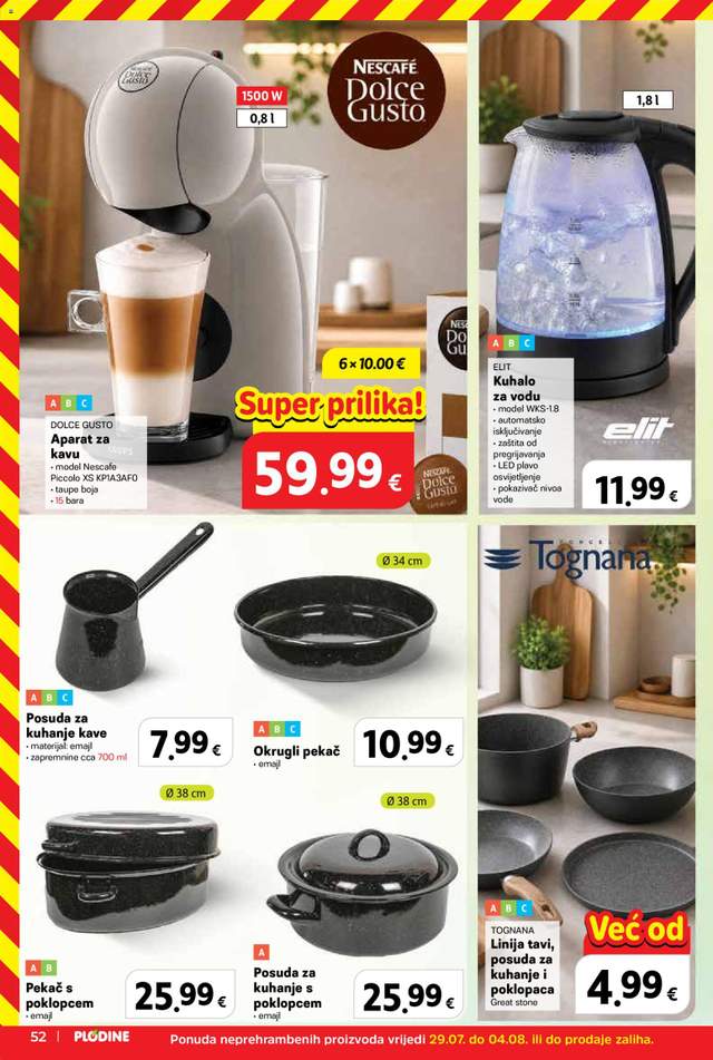 Novi Plodine katalog od 29.07.
