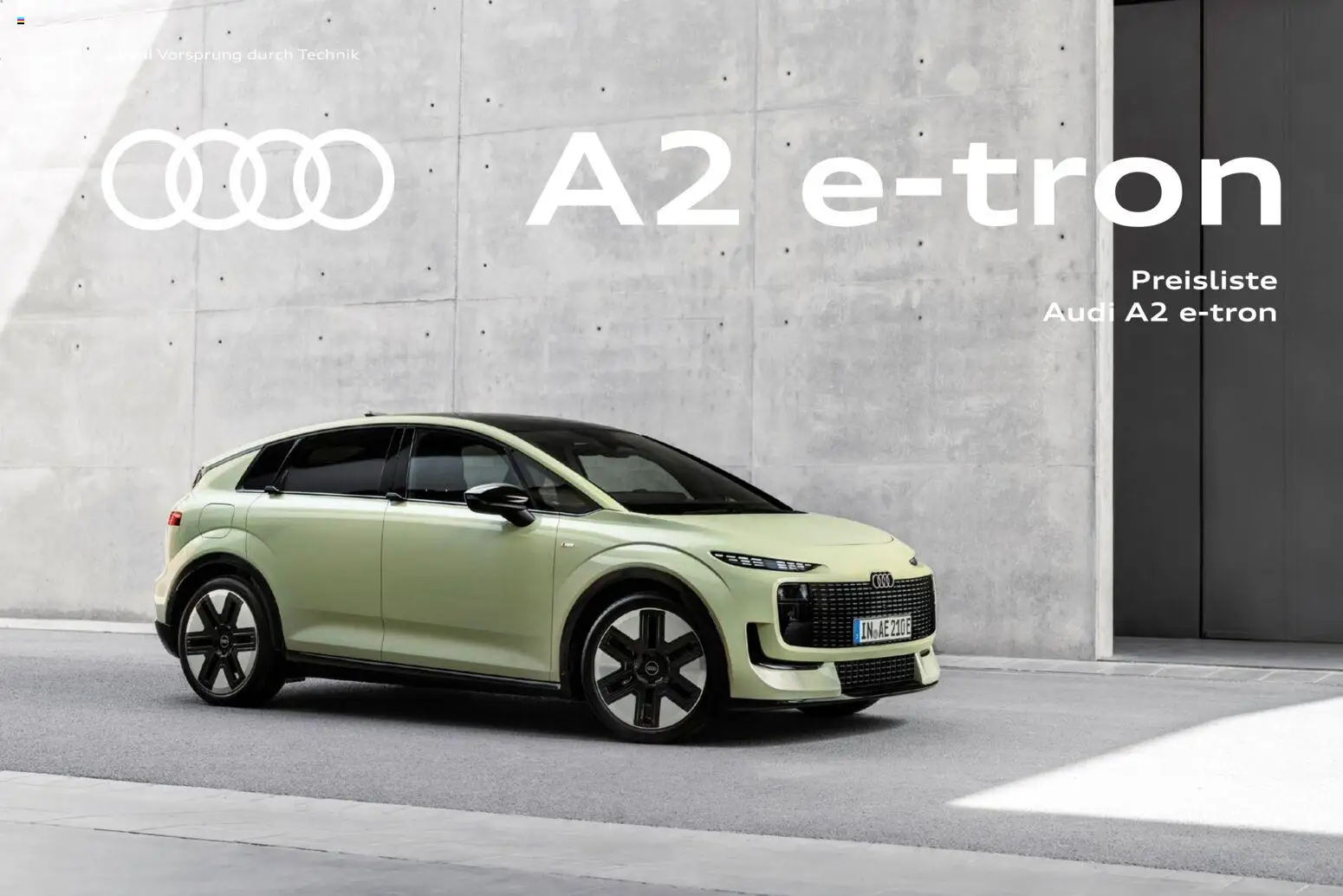 Vorschau von dem Prospekt des Geschäftes Audi, gültig ab dem 10.09.2026