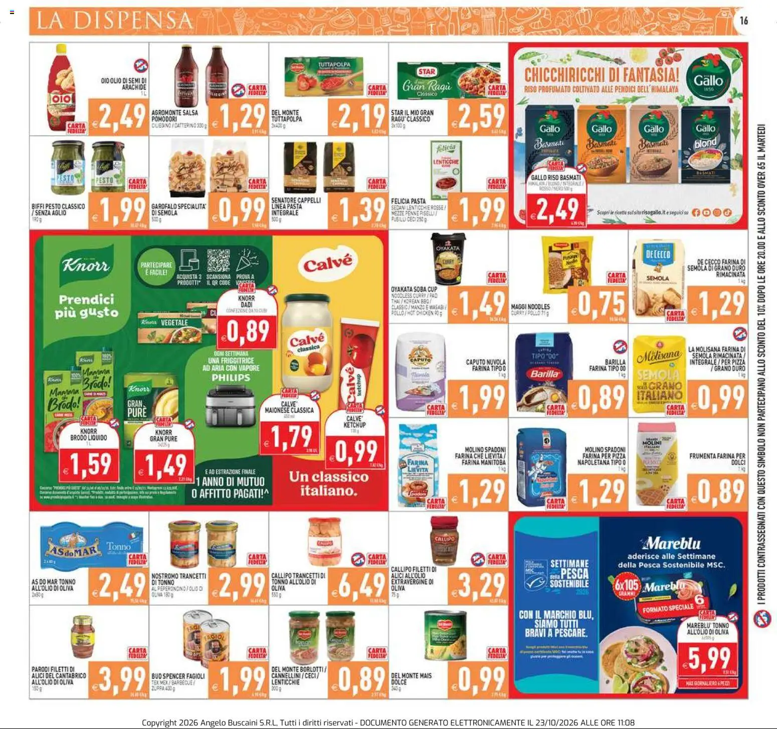 Anteprima dell'opuscolo PIM Supermercati volantino dal negozio PIM Supermercati valido da 23/10/2026