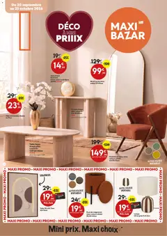 Prévisualisation de Maxi Bazar - Brochure du magasin Maxi Bazar formulaire valide 30/09/2026