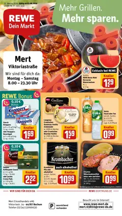 Vorschau von dem Prospekt des Geschäftes Rewe, gültig ab dem 03.08.2026