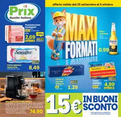 Anteprima dell'opuscolo Prix volantino Trento dal negozio Prix valido da 25/09/2026