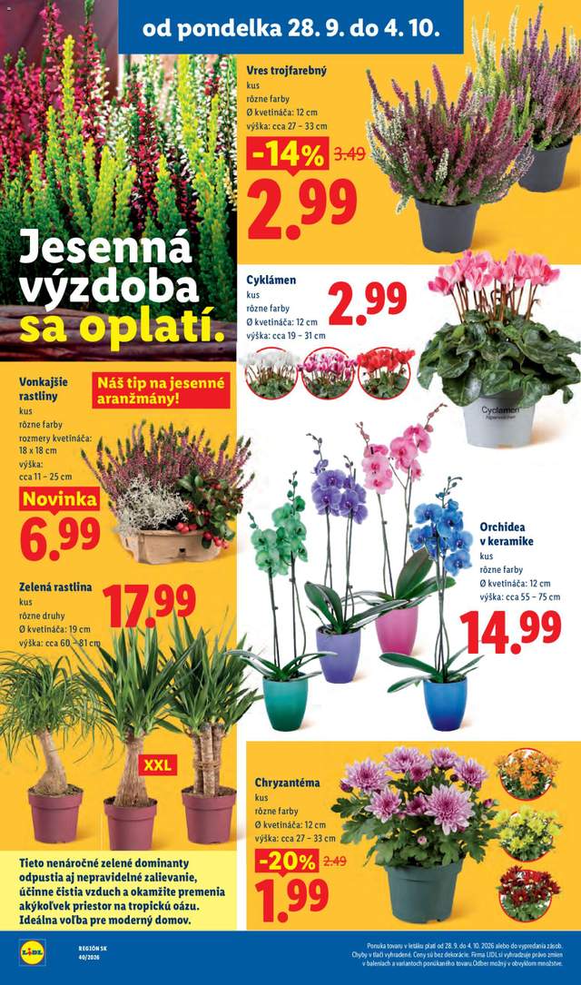 Nový Lidl leták od 28.09.