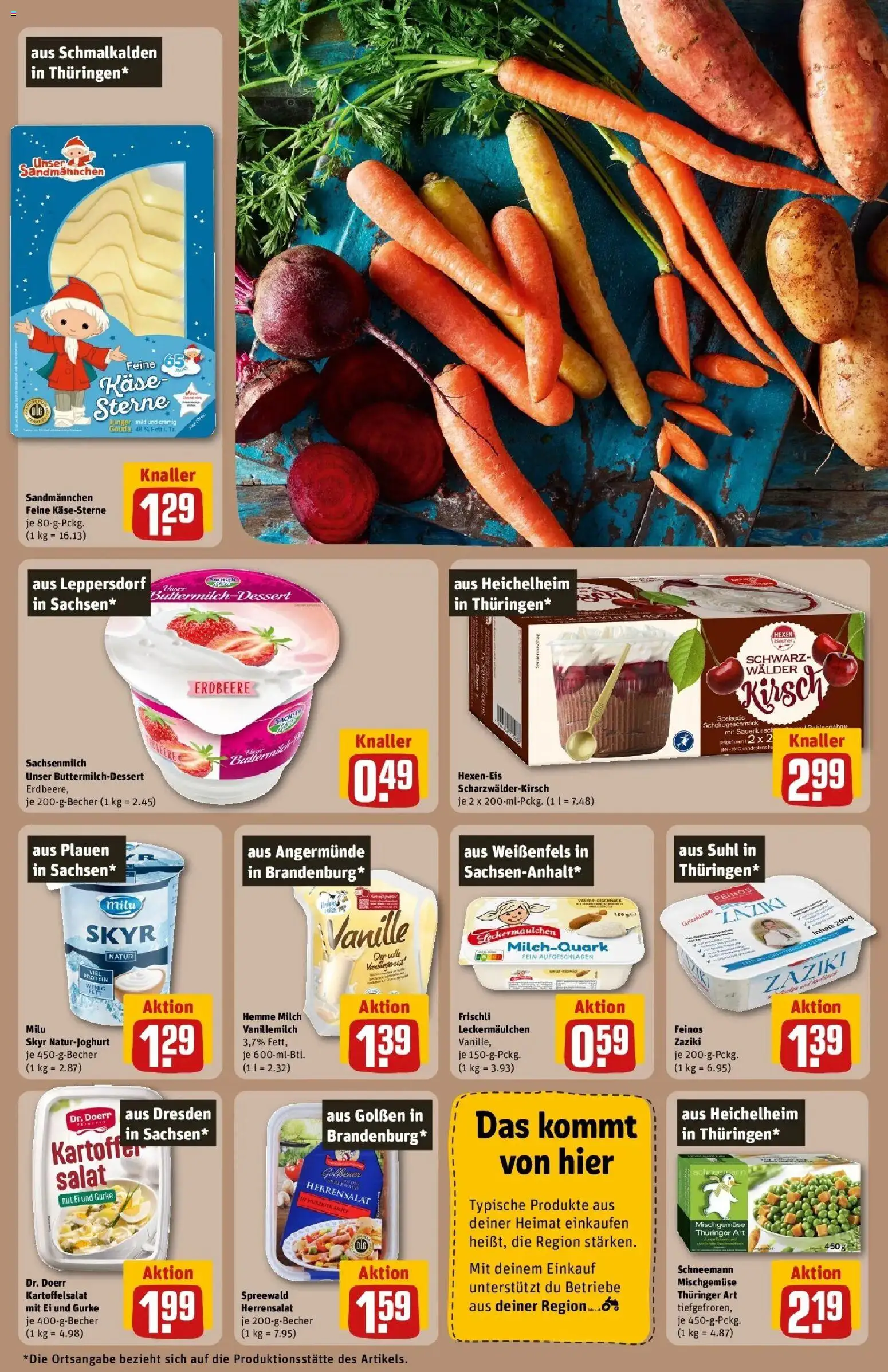 Vorschau von dem Prospekt des Geschäftes Rewe, gültig ab dem 26.10.2026
