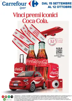 Anteprima dell'opuscolo Carrefour volantino Iper Speciale Coca-Cola dal negozio Carrefour valido da 15/09/2026