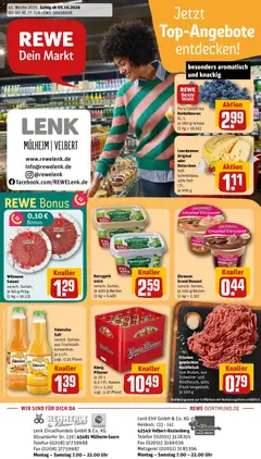 Vorschau von dem Prospekt des Geschäftes Rewe, gültig ab dem 05.10.2026