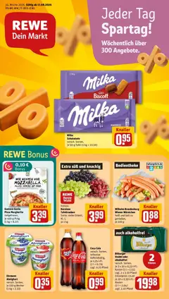 Vorschau von dem Prospekt des Geschäftes Rewe, gültig ab dem 17.08.2026