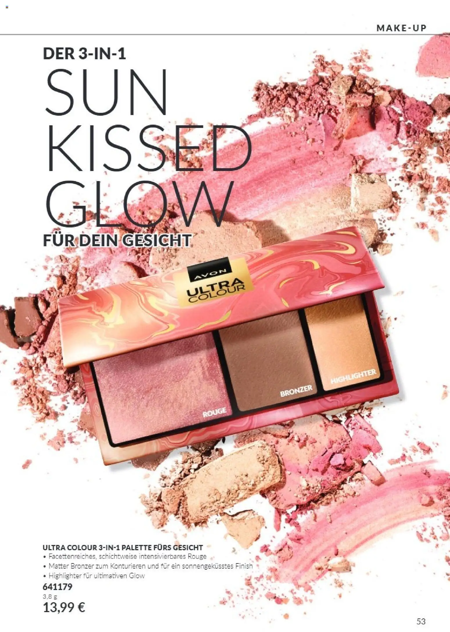 Vorschau von dem Prospekt des Geschäftes Avon, gültig ab dem 01.10.2026 - Bronzer, Highlighter, Rouge, Finish