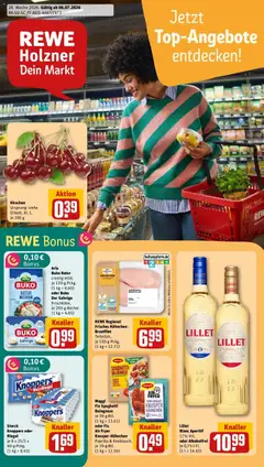 Vorschau von dem Prospekt des Geschäftes Rewe, gültig ab dem 06.07.2026