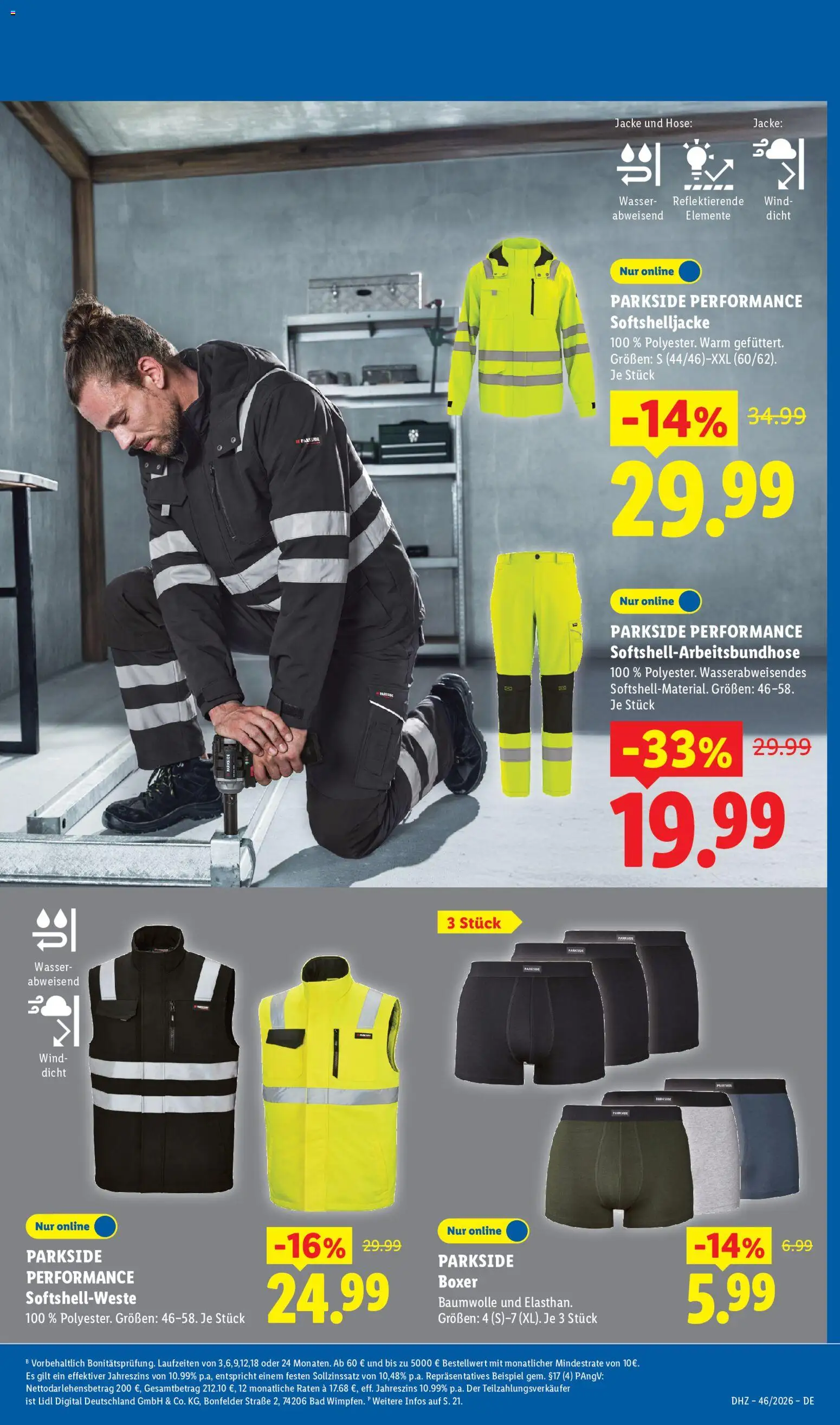 Vorschau von dem Prospekt des Geschäftes Lidl, gültig ab dem 09.11.2026