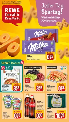 Vorschau von dem Prospekt des Geschäftes Rewe, gültig ab dem 17.08.2026