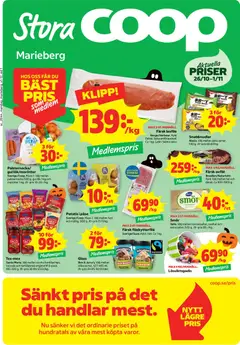 Förhandsgranska reklamblad Coop Forum erbjudanden från butik Coop Forum gäller från 26/10/2026