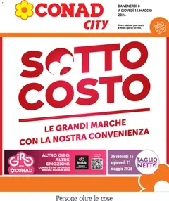Anteprima dell'opuscolo Conad volantino City Lombardia dal negozio Conad valido da 08/05/2026