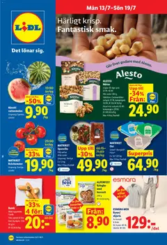 Förhandsgranska reklamblad Lidl erbjudanden från butik Lidl gäller från 13/07/2026
