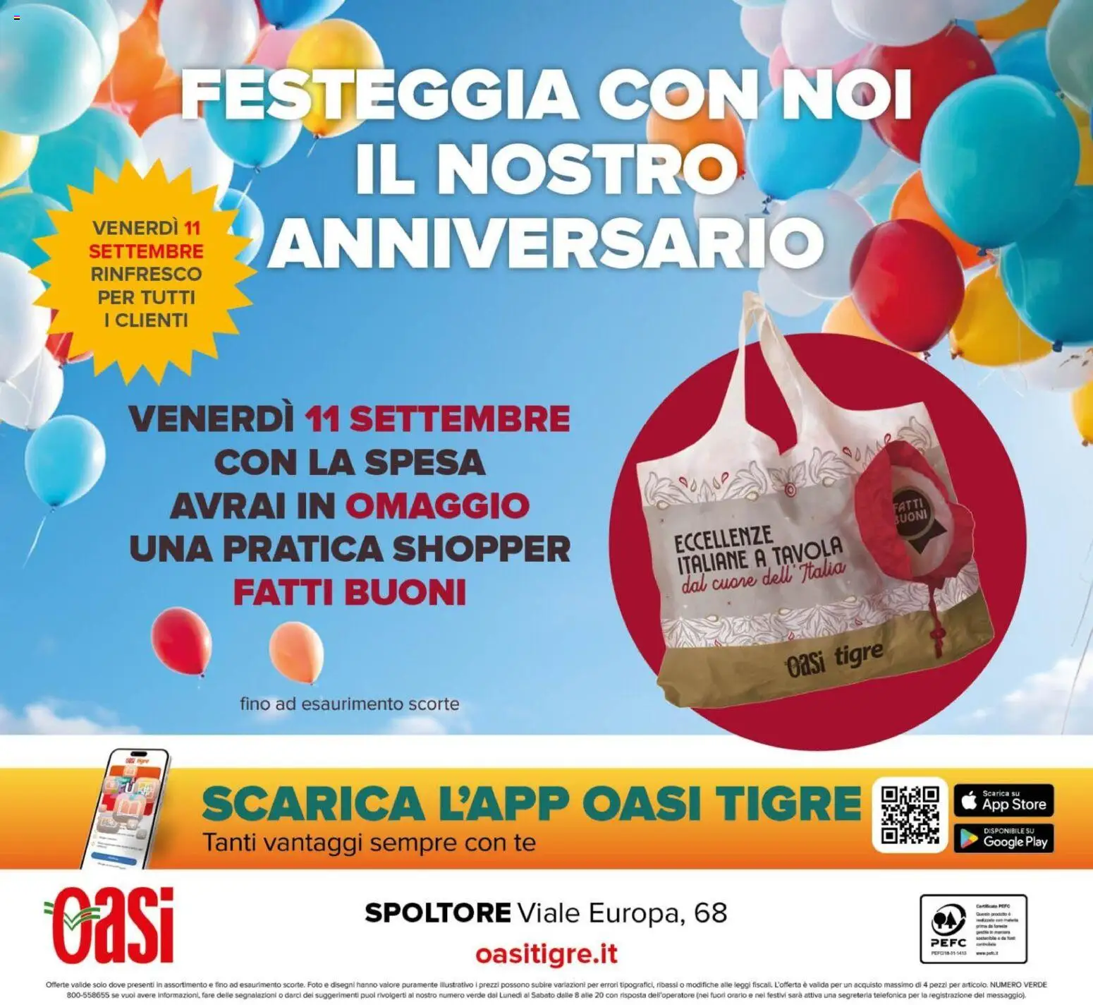Anteprima dell'opuscolo Oasi volantino Spoltore dal negozio Oasi valido da 04/09/2026 - Tè