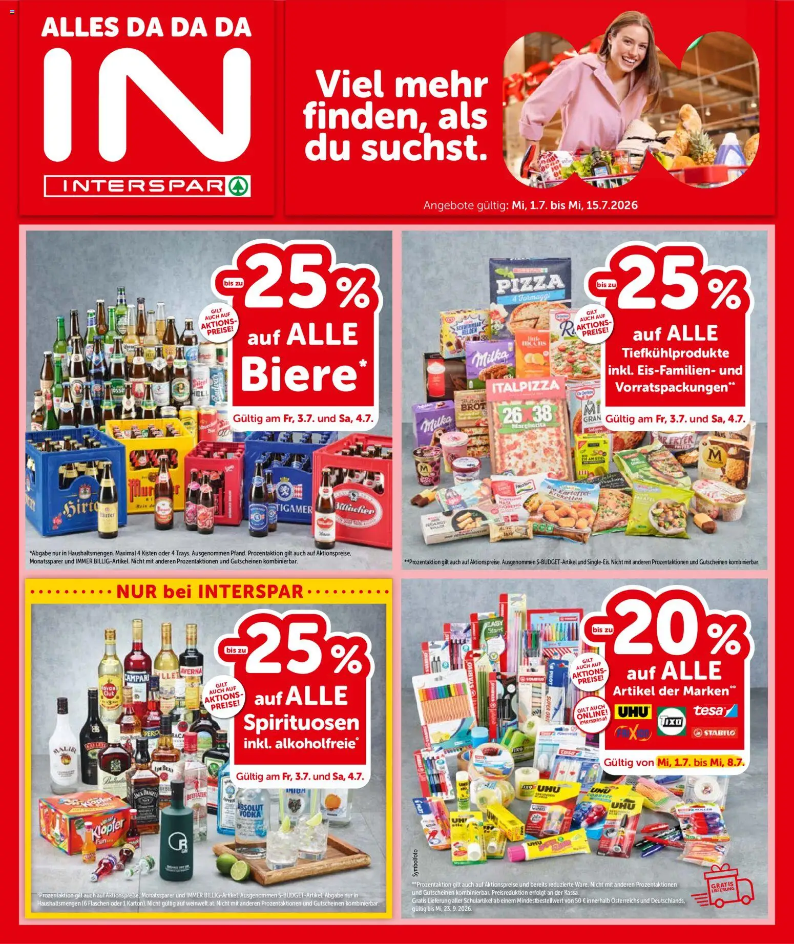Vorschau der Angebote: Interspar Interspar Flugblatt - Kärnten gültig ab 01.07.2026