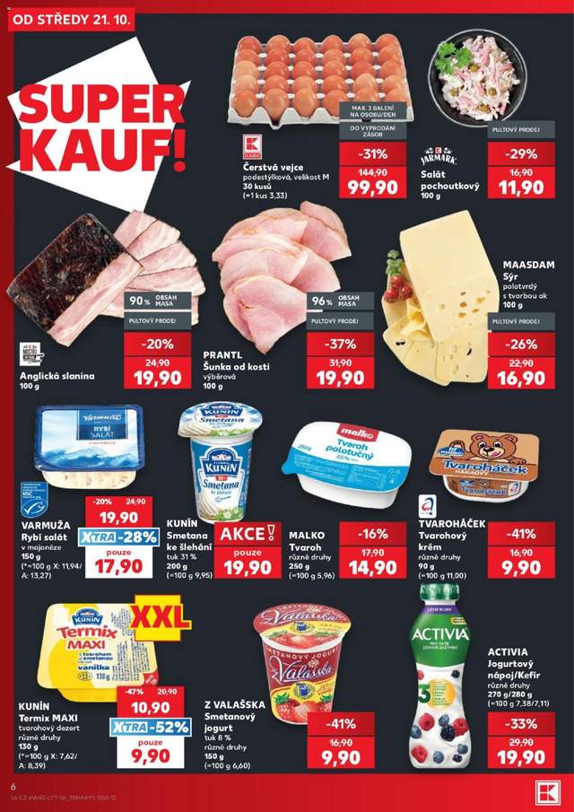 Nový Kaufland leták od 21.10.