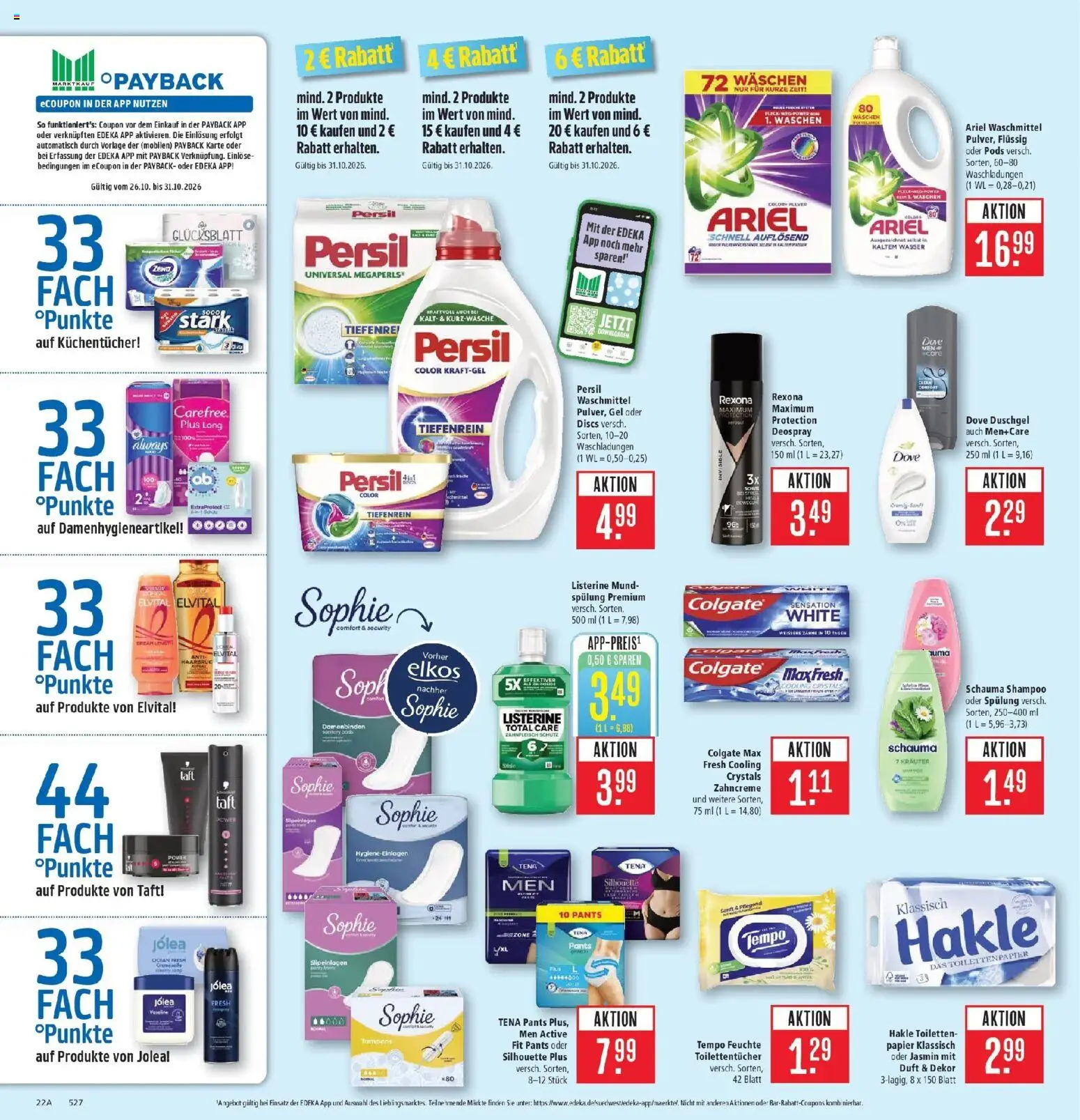 Vorschau von dem Prospekt des Geschäftes Marktkauf, gültig ab dem 26.10.2026