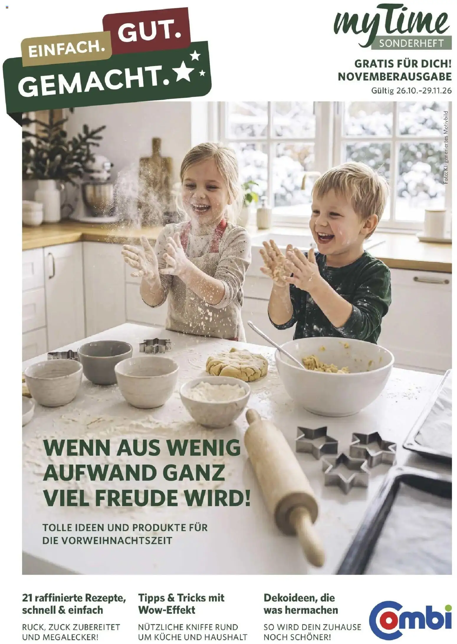 Vorschau von dem Prospekt des Geschäftes Combi, gültig ab dem 26.10.2026