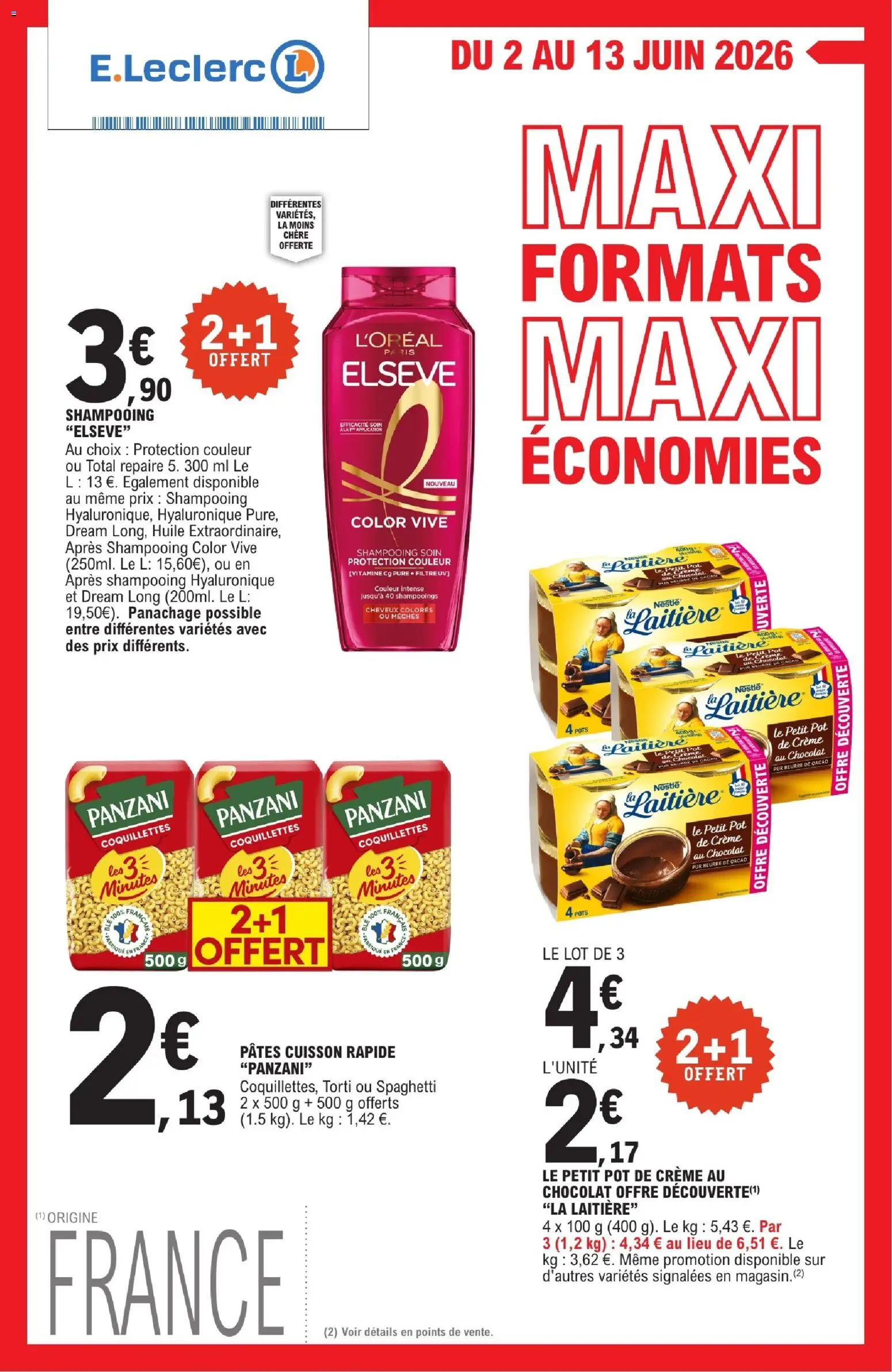 Prévisualisation de E.Leclerc catalogue de la semaine 23 du magasin E.Leclerc formulaire valide 02/06/2026