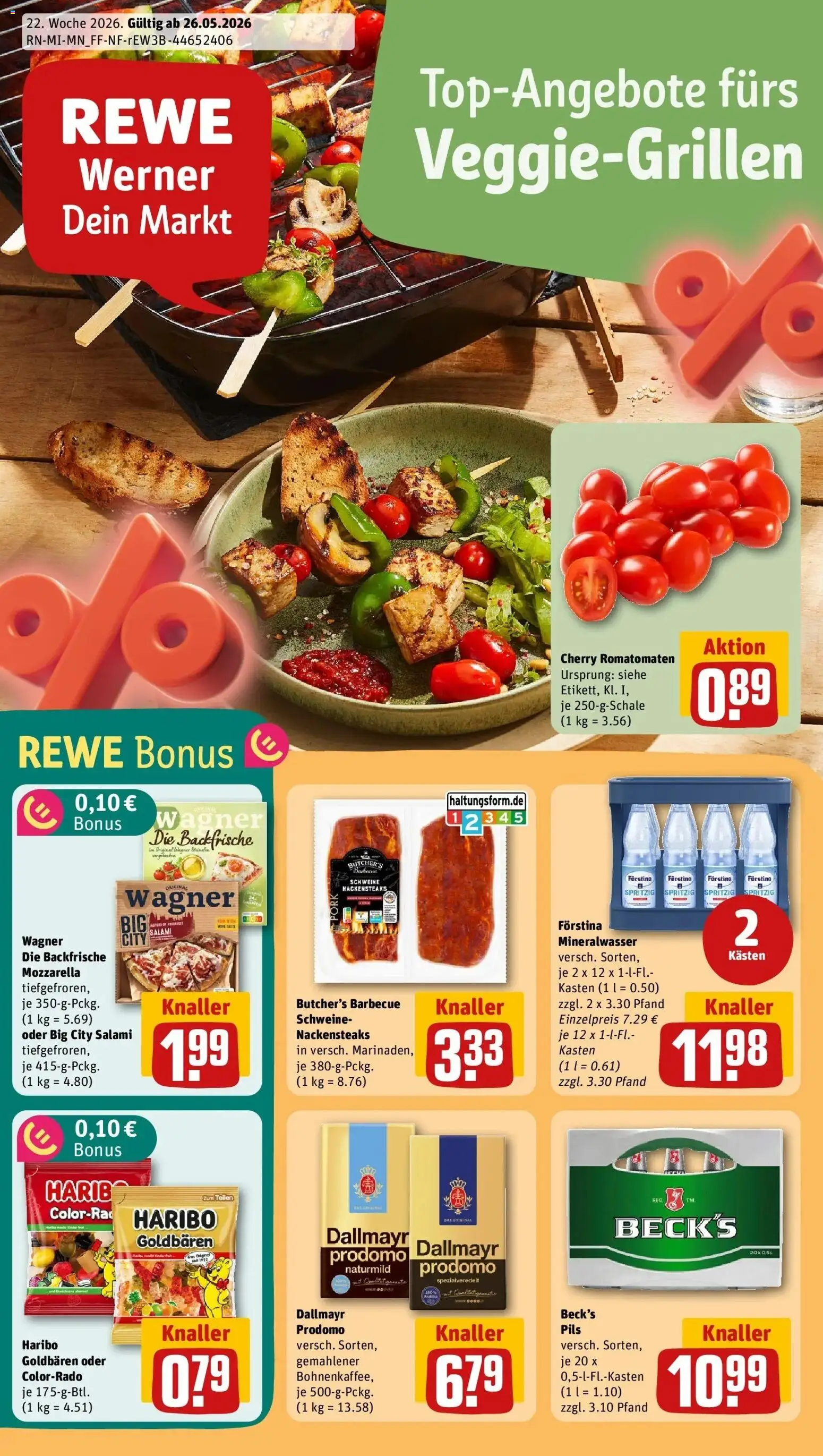 Vorschau von dem Prospekt des Geschäftes Rewe, gültig ab dem 26.05.2026