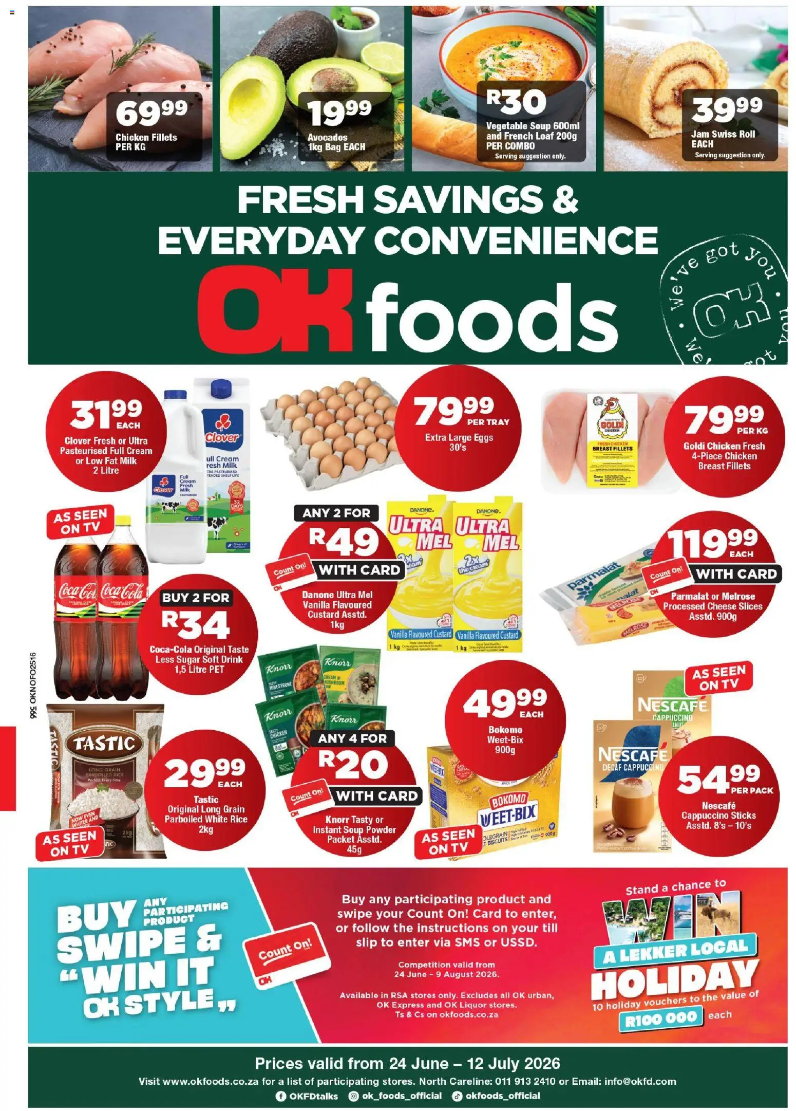 Preview of OK Foods flyer valid from 24/06/2026