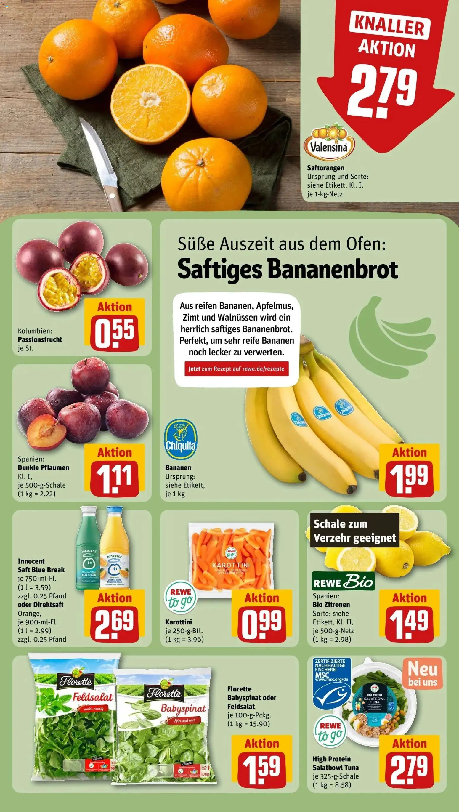 Vorschau von dem Prospekt des Geschäftes Rewe, gültig ab dem 12.10.2026