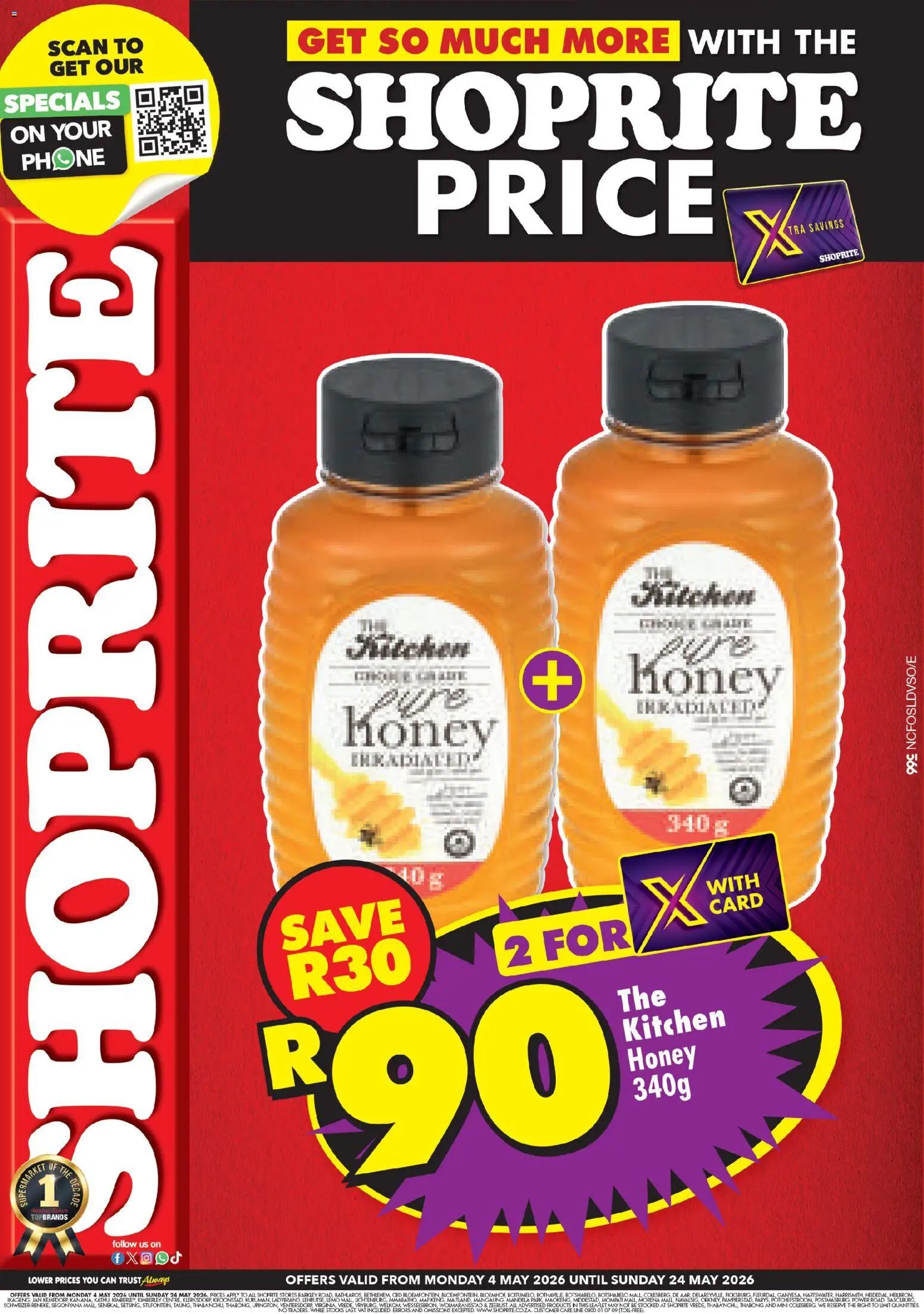 Preview of Shoprite flyer valid from 04/05/2026