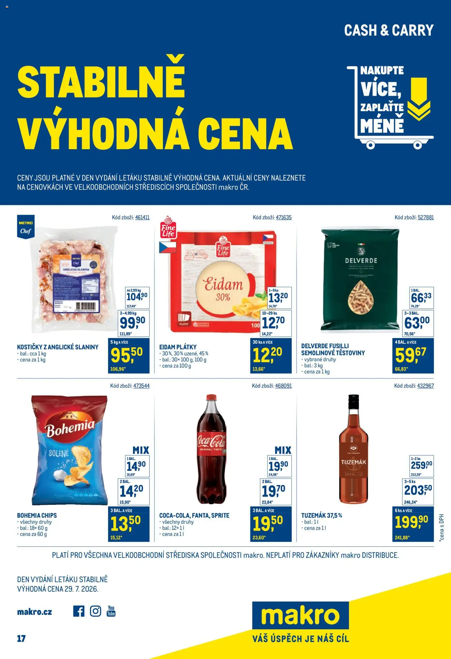 Náhled nabídky: Makro Makro leták - Stabilně výhodná cena platný od 18.05.2026