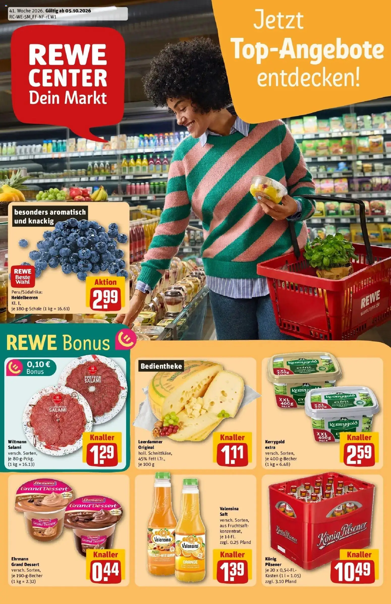Vorschau von dem Prospekt des Geschäftes Rewe, gültig ab dem 05.10.2026