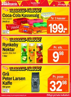 Eksempel på tilbudsavis Abc Lavpris - Tilbudsavis uge 26 fra butik Abc Lavpris gyldig fra 24/06/2026