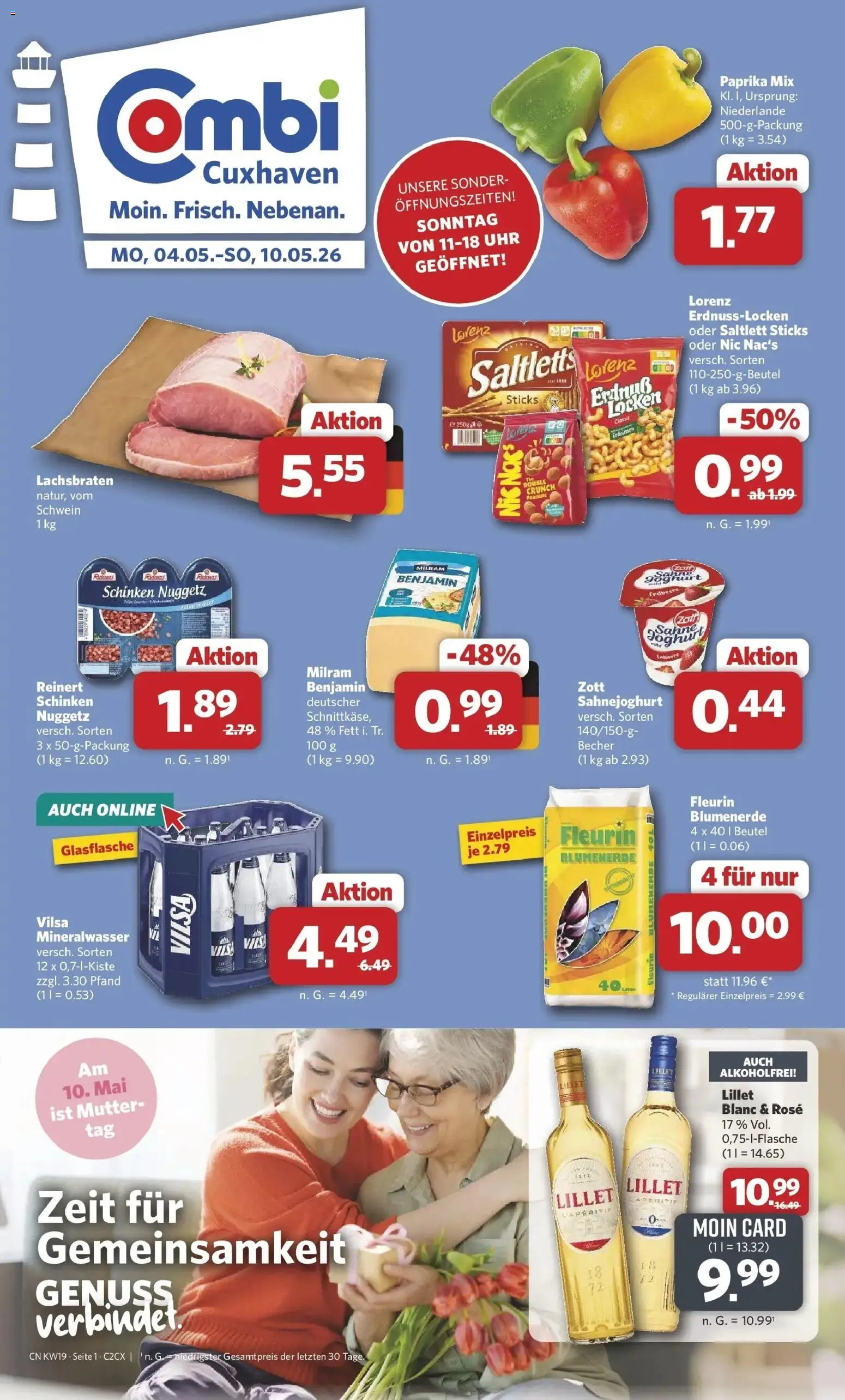 Vorschau von dem Prospekt des Geschäftes Combi, gültig ab dem 04.05.2026