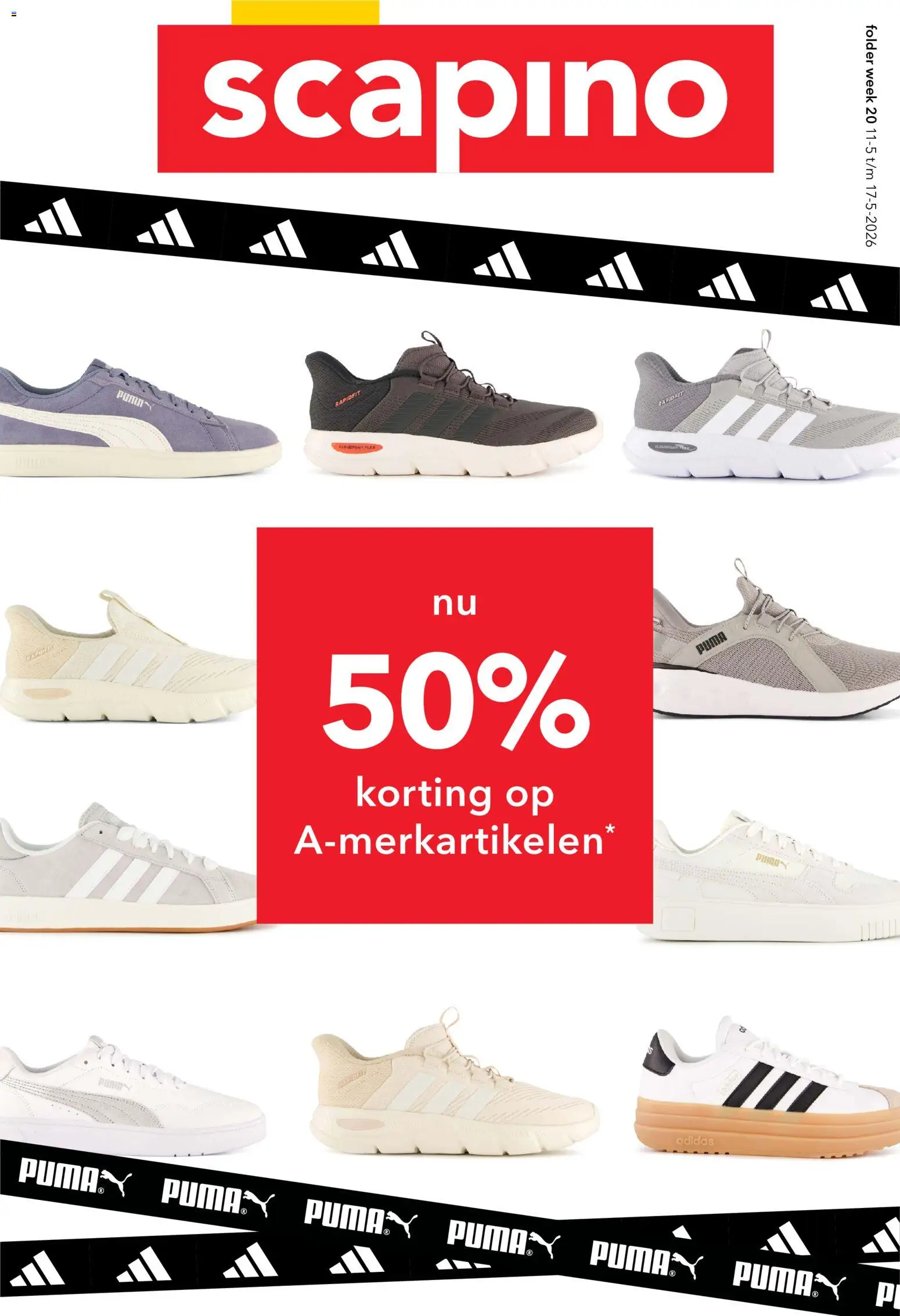 Voorbeeld van Scapino folder - Weekdeal 50% van winkel Scapino geldig vanaf 11-05-2026