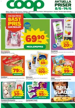 Förhandsgranska reklamblad Coop Daglivs erbjudanden från butik Coop Daglivs gäller från 08/06/2026