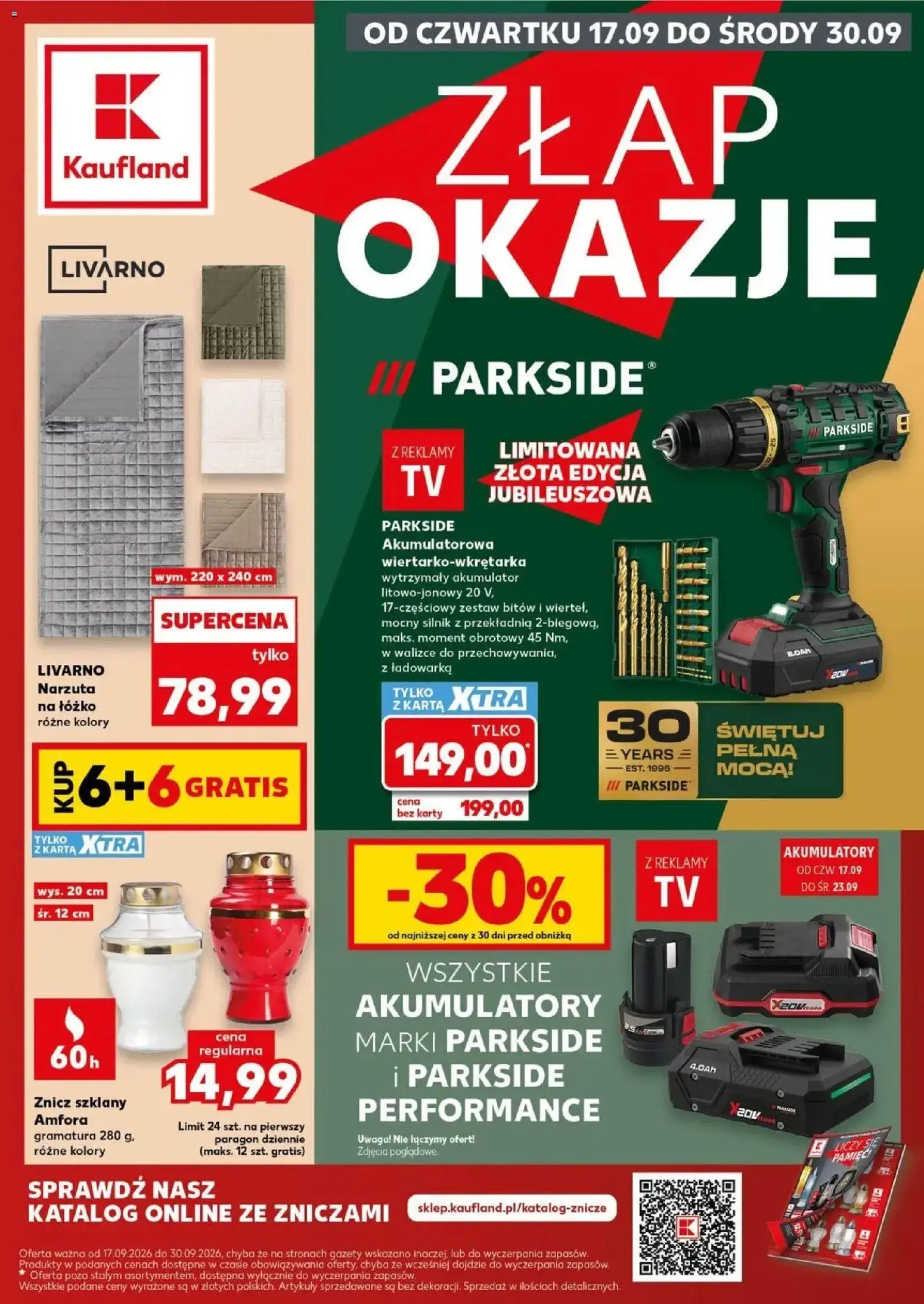 Pogląd gazetki "Kaufland gazetka - Złap Okazje" ze sklepu Kaufland ważnej od 17.09.2026