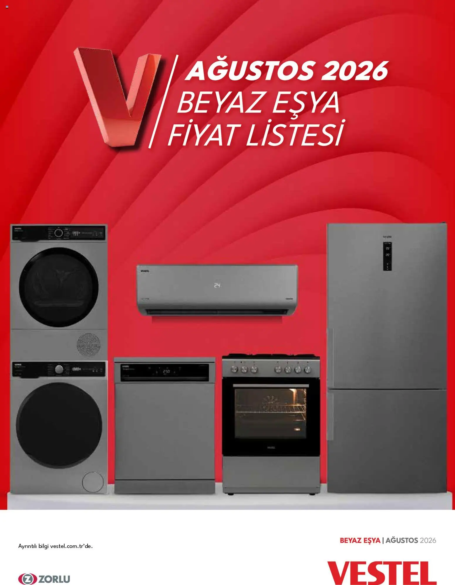 Vestel Vestel Katalog 01.08.2026 - Broşürünün önizlemesi