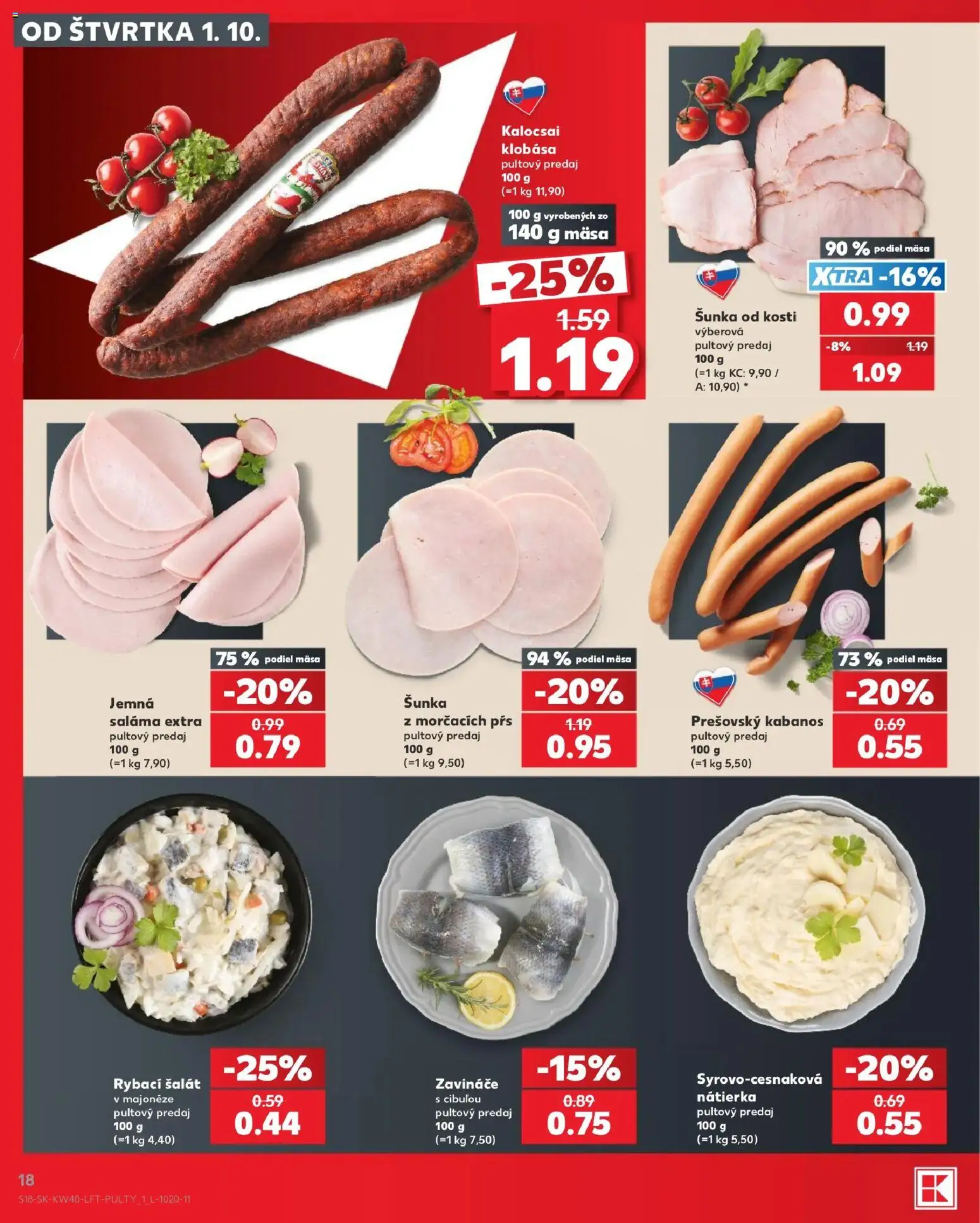 Náhľad Kaufland letáku platného od 01.10.2026