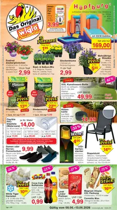 Vorschau von dem Prospekt des Geschäftes Wiglo Wunderland, gültig ab dem 08.06.2026
