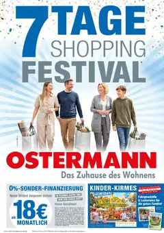 Vorschau von dem Prospekt des Geschäftes Ostermann, gültig ab dem 18.07.2026
