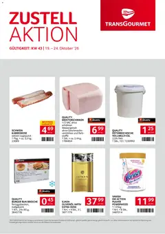 Vorschau der Angebote: Transgourmet Transgourmet Flugblatt gültig ab 19.10.2026