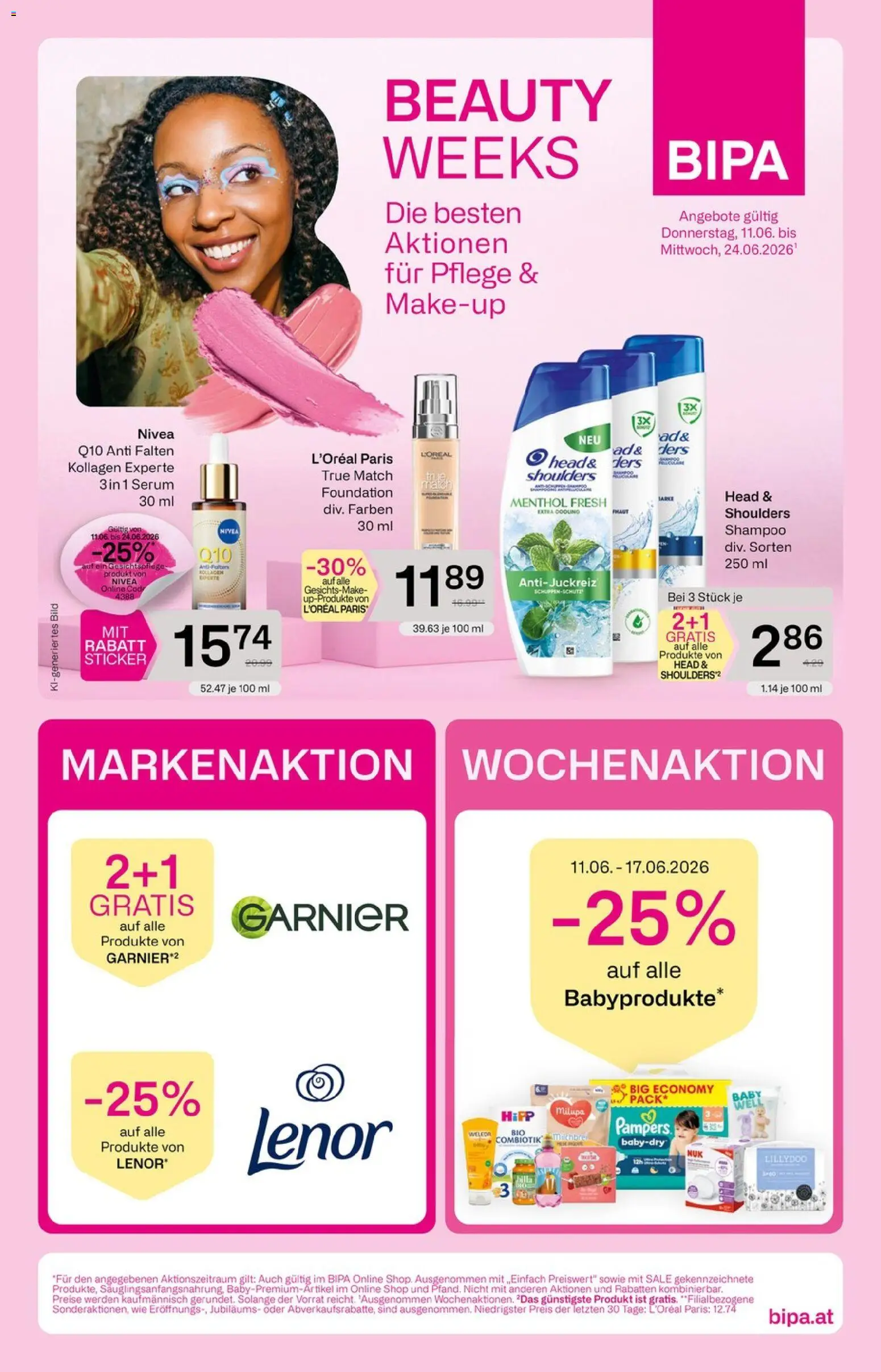 Vorschau der Angebote: Bipa Bipa Flugblatt gültig ab 11.06.2026