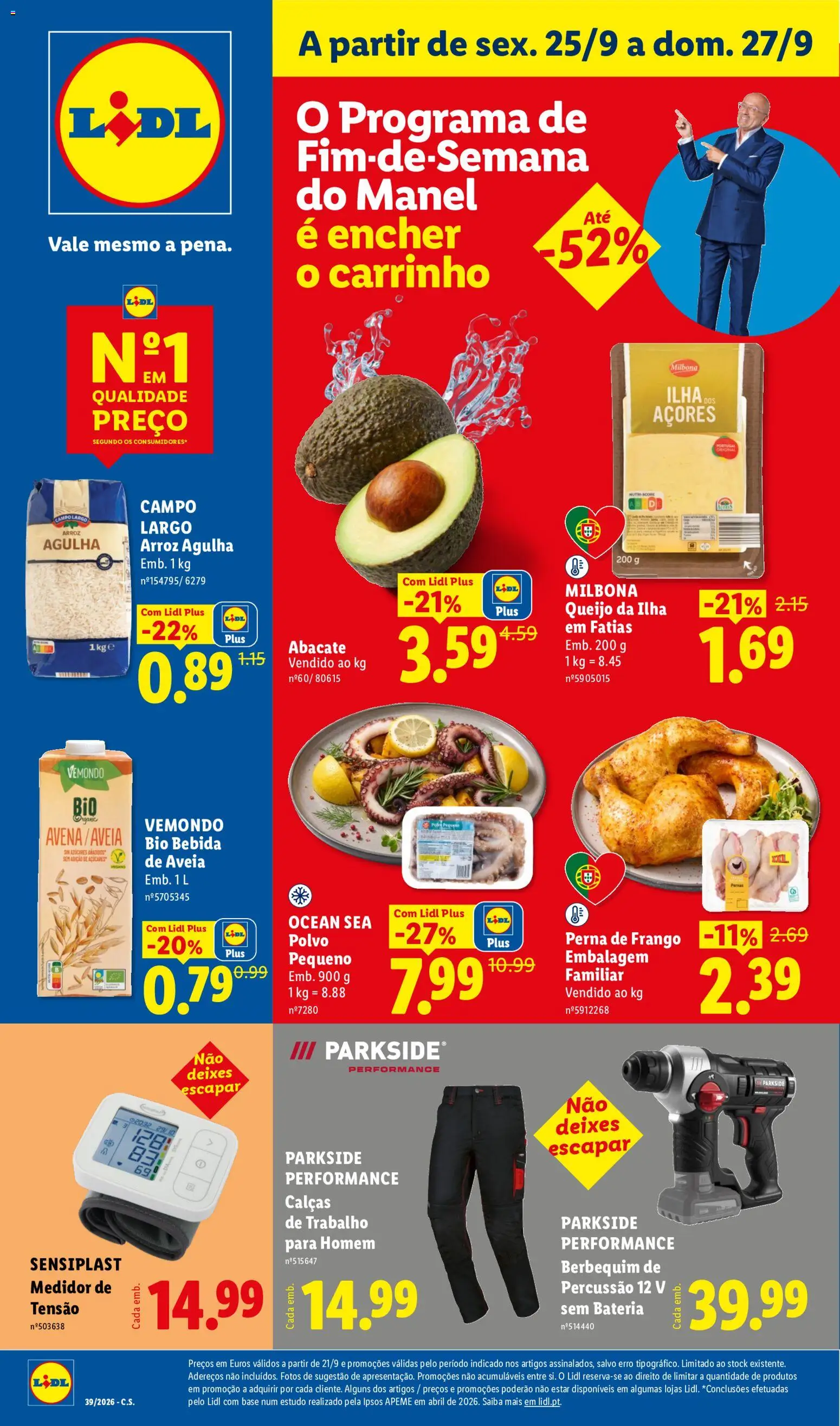 Pré-visualização do folheto da loja Lidl válida a partir de 25/09/2026