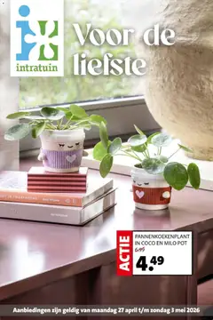 Voorbeeld van Intratuin folder van winkel Intratuin geldig vanaf 27-04-2026