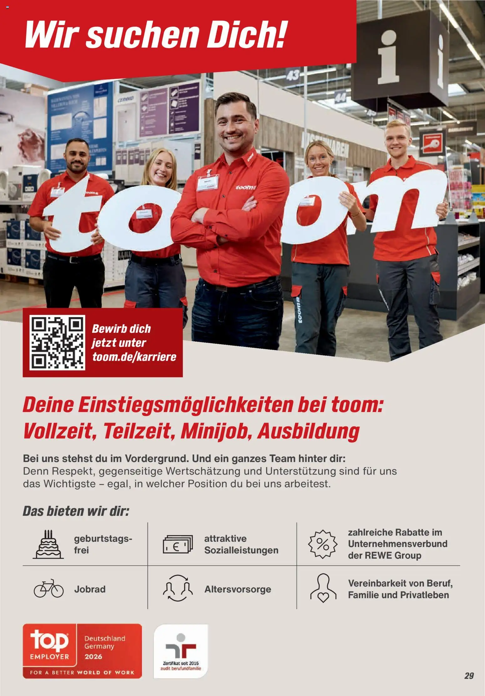 Vorschau von dem Prospekt des Geschäftes Toom Baumarkt, gültig ab dem 01.01.2026