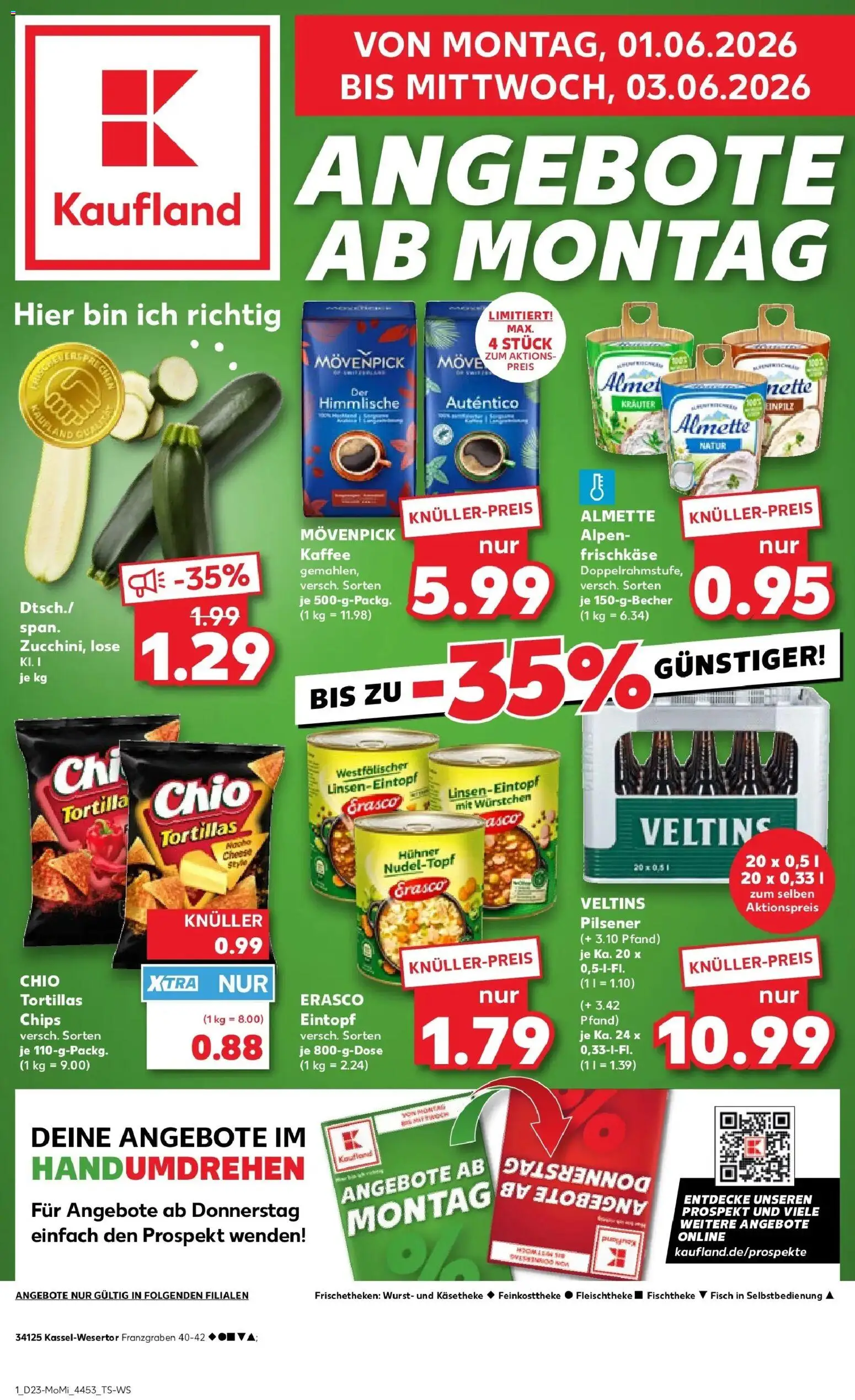 Vorschau von dem Prospekt des Geschäftes Kaufland, gültig ab dem 01.06.2026