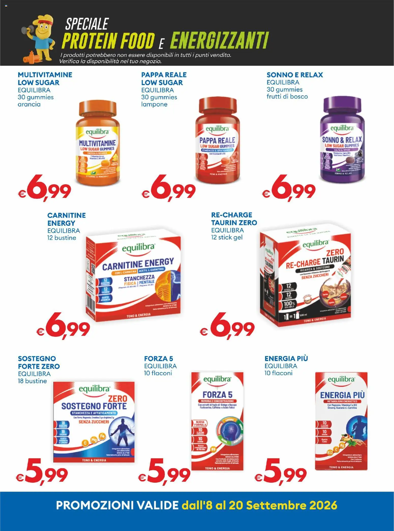 Anteprima dell'opuscolo MD Discount volantino dal negozio MD Discount valido da 08/09/2026 - Senza glutine, Lampone, Frutti di bosco, Arancia