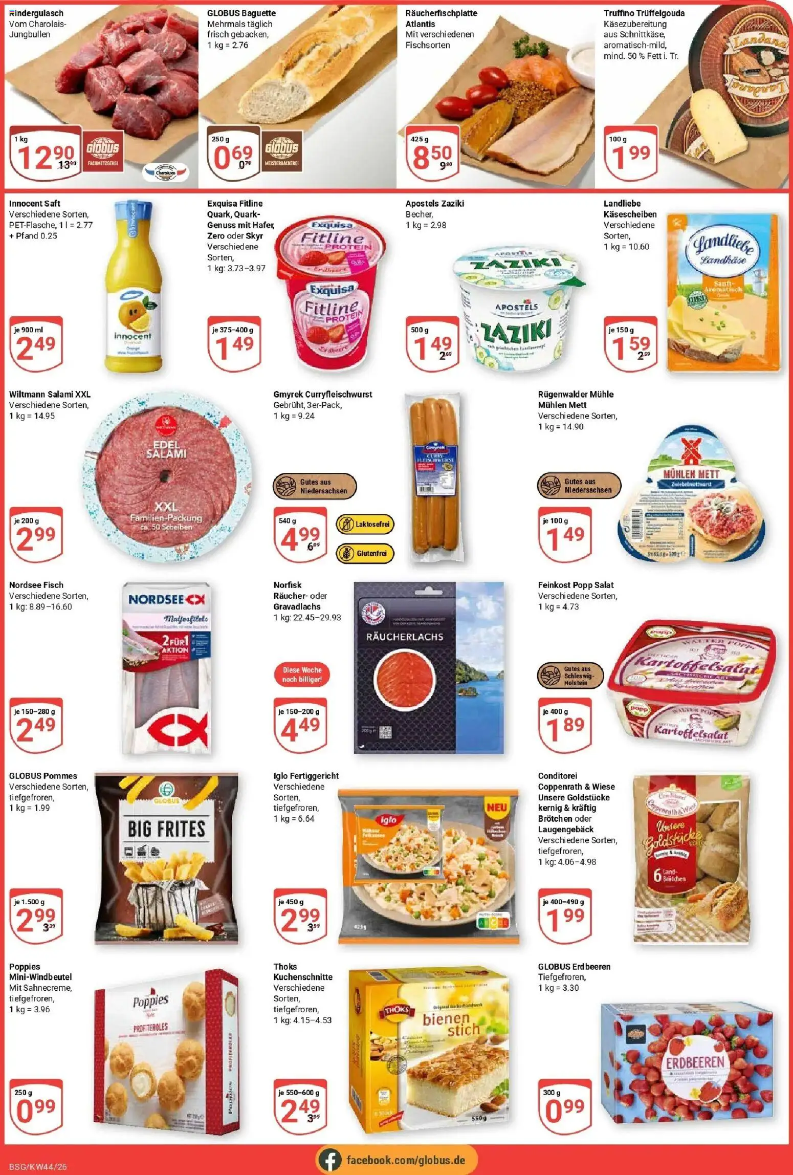 Vorschau von dem Prospekt des Geschäftes Globus, gültig ab dem 26.10.2026
