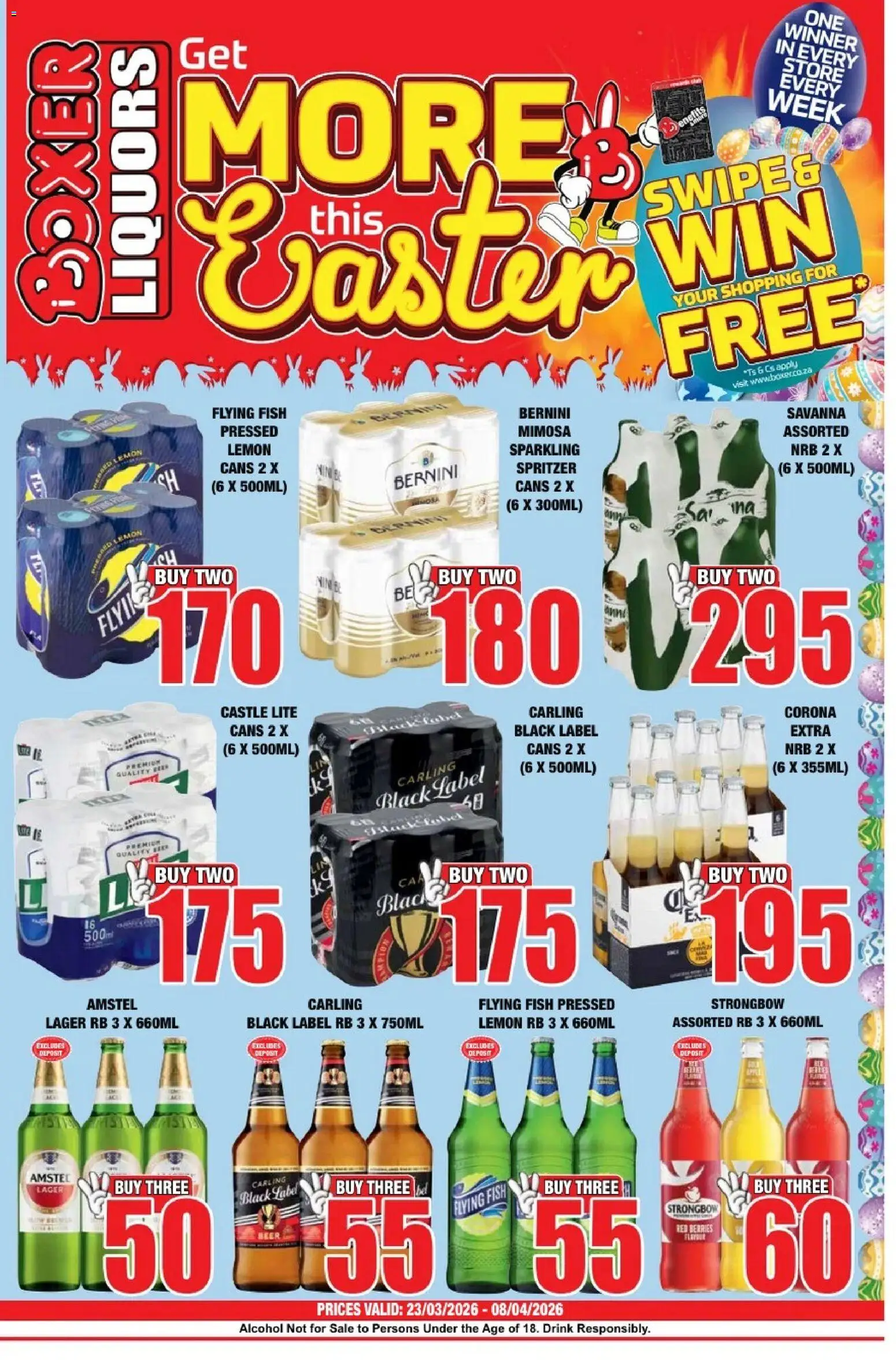 Preview of Boxer flyer valid from 23/03/2026